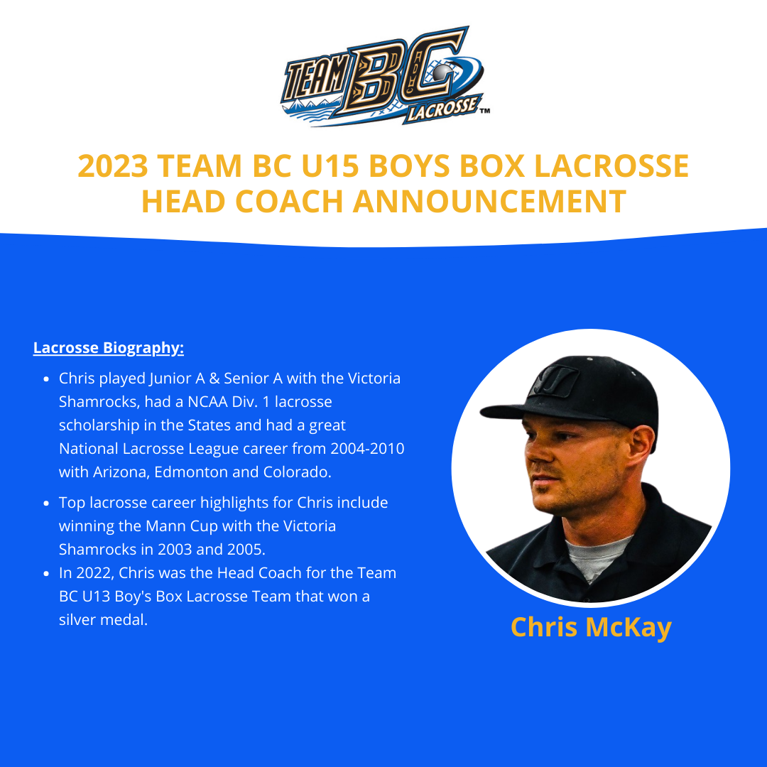 Team BC Box Lacrosse BCLA
